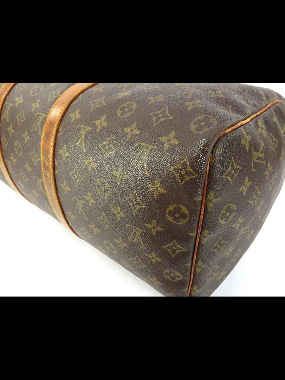 Louis Vuitton Monogram Canvas Duffel Bag in Brown and Tan